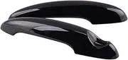 Passenger Side Door Handle for BMW for Mini Cooper S R50 R52 R53 R55 R56 R57 R58 R59 R61 2Pcs Gloss Black Door Outer Handle Car Door Handle Driver Side Exterior Door Handle