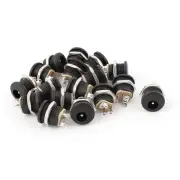 17pcs DC Power Supply Jack Socket Female Panel Mount Connector 5.5x2.1mm