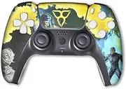 Rainbow Six Extraction Custom PS-5 Controller Wireless compatible with Play-Station 5 Console by BCB Controllers | Proudly Customized in USA with Permanent HYDRO-DIP Printing(NOT JUST A SKIN)(MODDED)