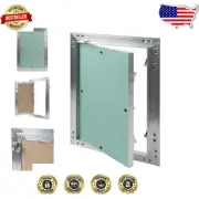 Lightweight 8" x 12" Aluminum Access Panel with Concealed Hinges for Repairs