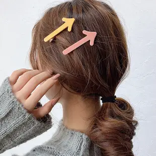 IELGY 箭頭髮夾可愛的糖果色劉海髮飾頭飾