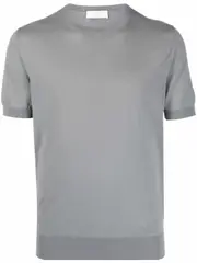 [Mauro Ottaviani] round neck T-shirt 56 Grey