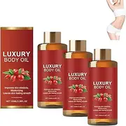 Luxury Firming Body Oil, Firming Body Lotion for Women, Cellulite Oil Skin so Soft, Body Shimmer Oil, Effectively Improves Fine Lines, Plumping and Moisturizing Body Butter for Smooth (3pcs)