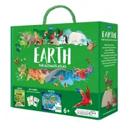 500pc Sassi Earth Kids/Children Fun Play The Ultimate Atlas & Puzzle Set 6+
