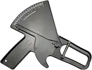 Skin Fat Measure - 0-88mm Body Skinfold Caliper,Handheld Double Spring Fat Tape Professional Portable Measure Tool for Bodybuilders