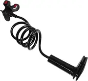 TEHAUX Cell Phone Holder Clamp: 138cm Adjustable Portable Phone Stand - 360° Rotating Lazy Bracket for Bed Desk Travel - Flexible Gooseneck Mount