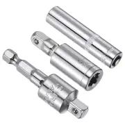 1/4" Drive 8mm Dual-Function Deep Socket Swivel Joints Socket Adapter Set