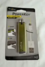 New Nite Ize Power Key Mini Power Cord Micro USB to USB A