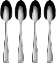 Oneida Moda Teaspoons, Set of 4,Silver