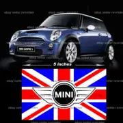 Union Jack british flag decal sticker for mini cooper