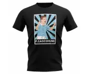 Paul Gascoigne Lazio Legend Series T-Shirt (Black)