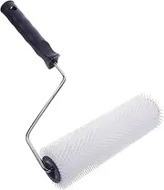 Bubble Remove Tool 9 Inch Defoaming Roller for Self Leveling Cement Floor Epoxy Paint Construction Spiked Roller Brush