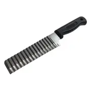 JELLY KNIFE Stainless Steel Blade Cooked Potato Vegetable Crinkle Wavy Cutter Slicer