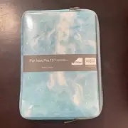 MacBook New Pro 13” shell and light blue soft case