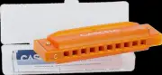 Cascha Fun Blues Harmonica Orange C