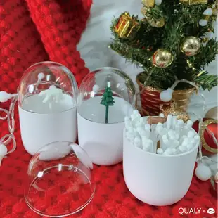 【築實精選】QUALY × 冬令時節棉花棒罐Winter Time : cotton bud holder