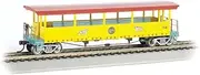 Bachmann Ringling Bros. and Barnum & Bailey Open-Sided Excursion Car with #142 Seats (HO Scale)