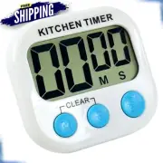 LARGE DIGITAL CLOCK KITCHEN SPORT LCD COUNT DOWN TIMER MAGNETIC STICK COOK ALARM