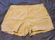 Social Standard by Sanctuary Ladies Fortune Tencel Short Tan Size XXL NWT