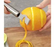 Lemon Zester Grater Stainless Steel Lemon Grater Orange Peeler Citrus Fruit Grat