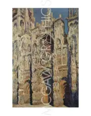 The Portal and the Tour D'Albane 1884, Claude Oscar Monet, Wall Decor 14" x 11"