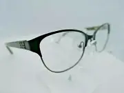 Nicole Miller Barrack (001) Shiny Black 50 x 16 Eyeglass Frames