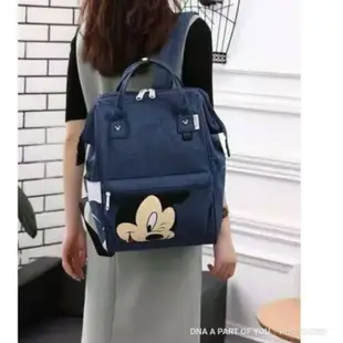 迪士尼 女包 Anello Mickey 雙肩包 Anello Disney 多功能雙肩包可做嬰兒紙尿褲