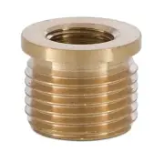 B&P Lamp 1/2 to 1/4 Brass Shoulder Reducer