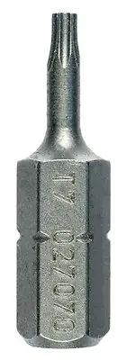 Felo 0715750771 Tamper Resistant Torx TR7 x 1in Bit on 1/4in stock