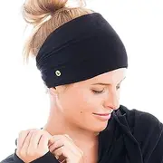 BLOM Non-Slip Wide Headbands for Women - Yoga, Workout, Fashion, Travel, Running Multi-Style Gym Wrap