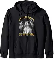 [STAR WARS] May The Porgs Zip Hoodie