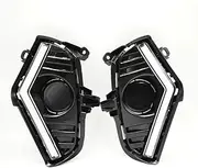 2Pcs LED Daytime Running Light Fog Lamp Cover DRL Turn Signal Light for Toyota RAV 4 RAV4 2019 2020