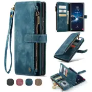 Case For Samsung S24 S23 S22 S21 S20 S10 S9 S8 Note 20 Leather Wallet Flip Cover