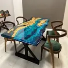 Artisan Epoxy Dining Table – One-of-a-Kind Design