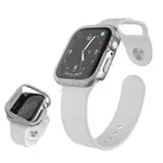 刀鋒EDGE系列 APPLE WATCH SERIES SE/6/5/4 (44MM) 鋁合金雙料保護殼 保護邊框(星空銀)