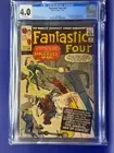 Fantastic Four #20 CGC 4.0 WHITE Pgs 1st Molecule Man 1963