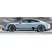 Custom Negative Stripe Side Decals Set For Porsche Taycan 2019-2024 Turbo GTS