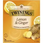 TWININGS 澳洲川寧檸檬生姜根溫暖舒適草本茶無咖啡因80包