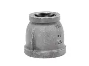 Anvil 8700135455 Galvanized Malleable Iron Reducing Coupling 1 x 1/2 in. FNPT