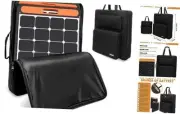 Solar Panel Travel Bag, Padded Portable Solar Panel 21.7" x 3.9" x 24.8"