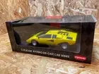 Kyosho 1:18 Scale Lamborghini Countach LP400 Yellow Diecast Model Car