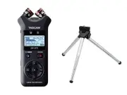 TASCAM Tuscom -USB audio interface stereo linear PCM recorder DR -07X mini tripo