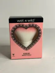 BNIB Wet N Wild Kabuki Makeup Brush Ultra Soft & Vegan Domed Brush Full Coverage