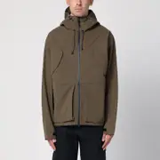 [Purple Mountain Observatory] Khaki green 3-Layer Shell jacket L Green