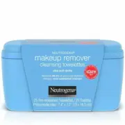 Neutrogena Makeup Remover Cleansing Towelettes Pre-Moistened 25 Count Pack of 6