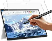 SSS·GRGB 2 Pack Paperfeel Screen Protector Compatible with Surface Pro 11 2024/10/9/8/X (13 Inch), Matte PET Film for Natural Writing, Anti-Glare, Anti-Scratch, Easy Installation Kit