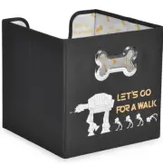 Star Wars Pet Storage Cube Canvas Feel AT-AT Let's Go For a Walk Toy Storage