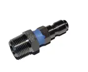 1/4 S. Steel Plug x 3/8 NPT Male S.S - Pressure Washer Adapter 4500psi