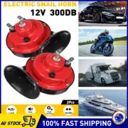 2X Super Loud Universal Motorcycle Car Electric Bike ATV Horn Waterproof 300dB (for: Daihatsu)