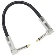 Metal Head Connection Cable Guitar Effector Power Cord Supply for Effectors